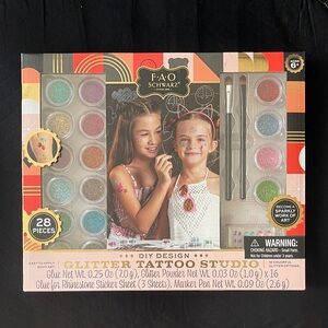 FAO Schwarz DIY Glitter Tattoo Studio